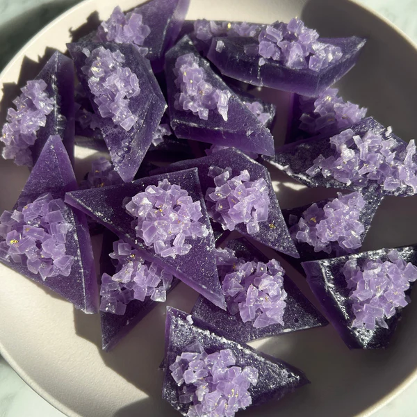 Edible crystals